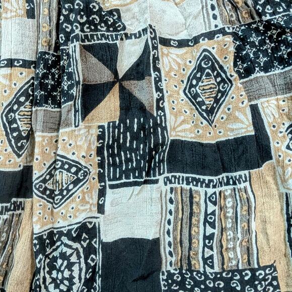 VINTAGE MIX NOUVEAU NEW YORK MIDI SKIRT - Picture 2 of 3